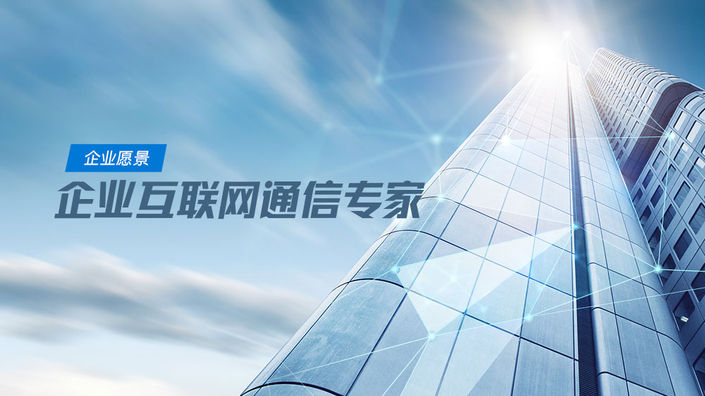 愿景：企業(yè)互聯(lián)網通信專家